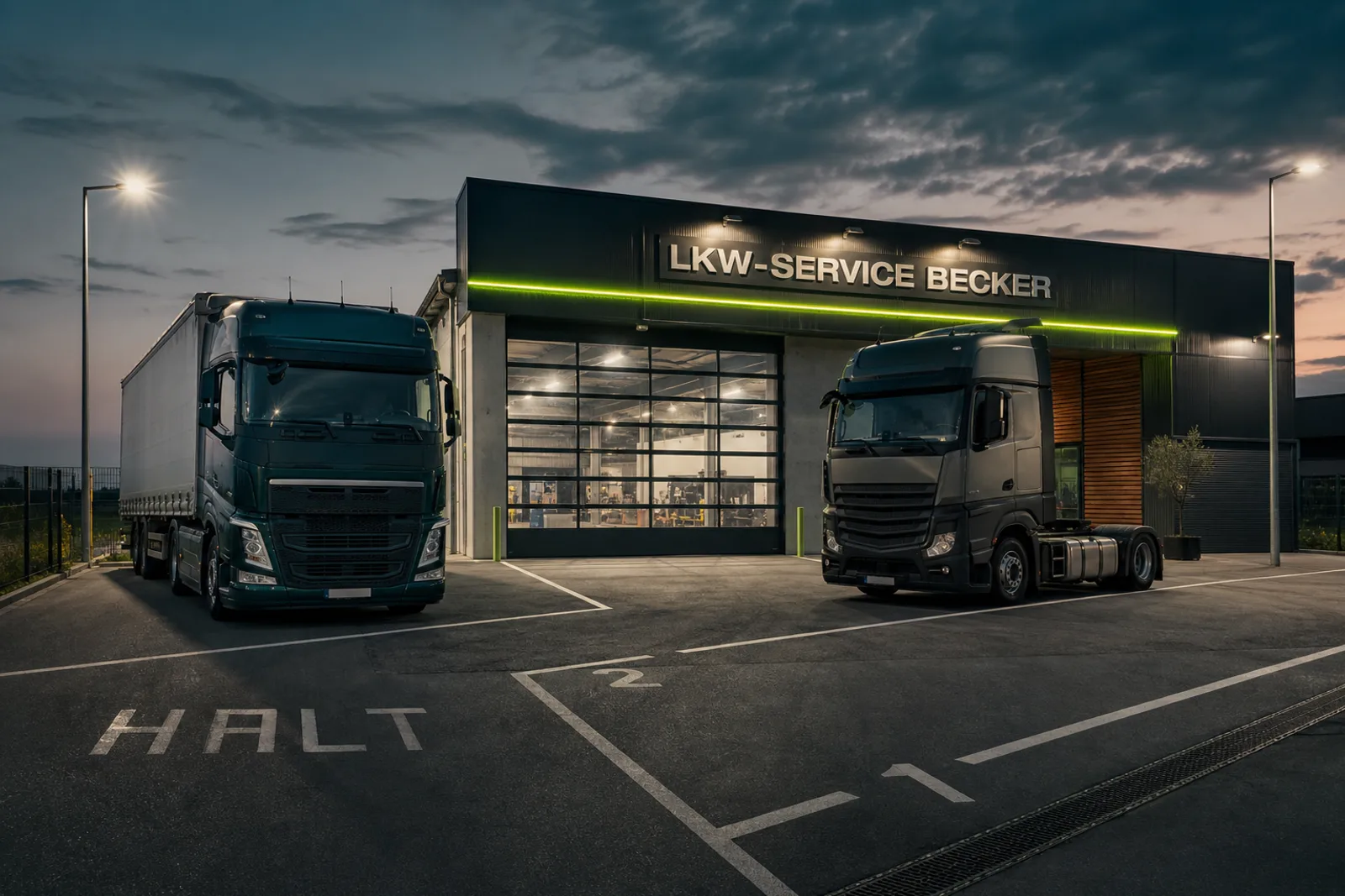 LKW-Service-Umgebung als Kontext für Diagnose- und Fuhrparksoftware
