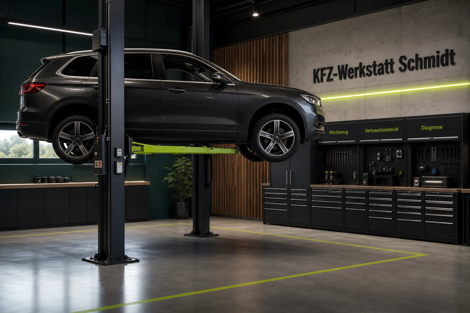 KFZ-Werkstatt als Praxisumgebung für individuelle Softwarelösungen